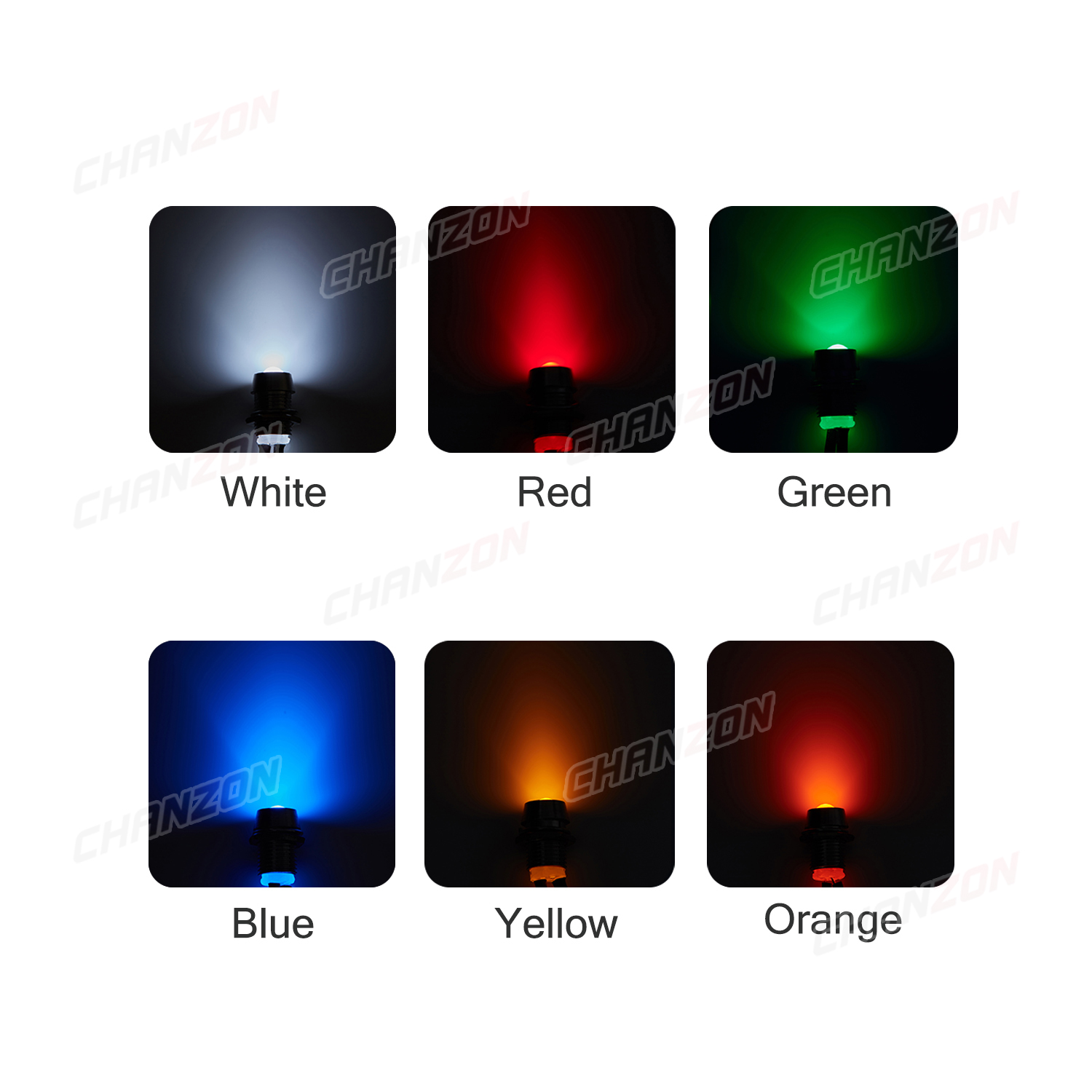 12V LED 8mm Gösterge Beyaz Kır - Signal Panel Orange incelemesi ve fiyatı